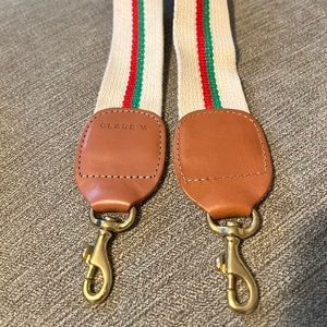 Clare V shoulder strap